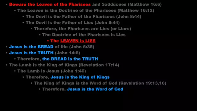 BIBLE WARNING: Beware of LIES in the WORD OF GOD