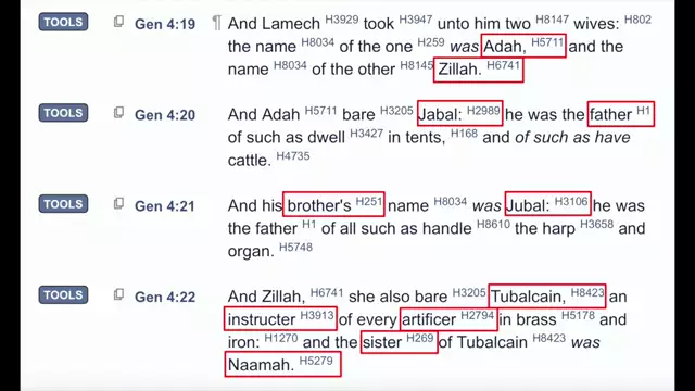 Hidden Message in Cain's Lineage?!