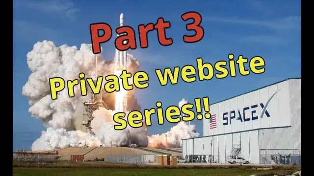 SpaceX Deception Part 4 - **Private Website Series