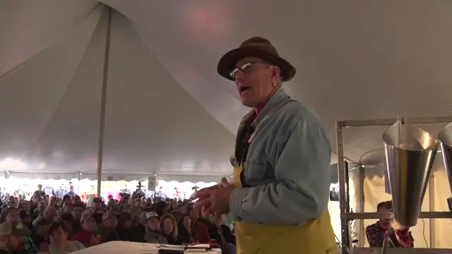 Joel Salatin | Broiler Processing Demo Homesteaders of America 2019