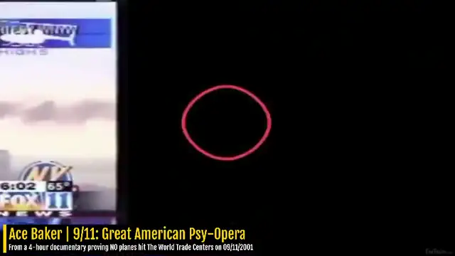 Live TV video proves no planes hit the World Trade Center on 9/11