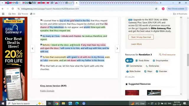 The Opening Scenes (of prophecy)