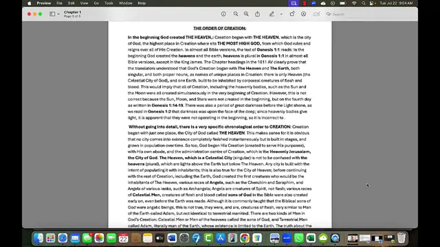 Genesis WWW Who, What, Why？： verse 1： God created the HEAVEN, not heavens in the beginning