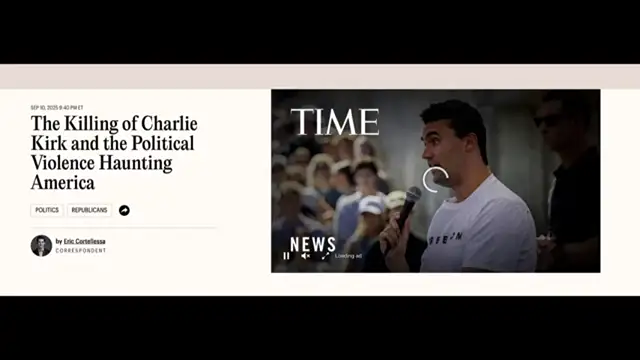 DON'T BE FOOLED BY THE WORLD STAGE! THEY KILLED CHARACTER CHARLIE KIRK BUT THE ACTOR IS STILL ALIVE