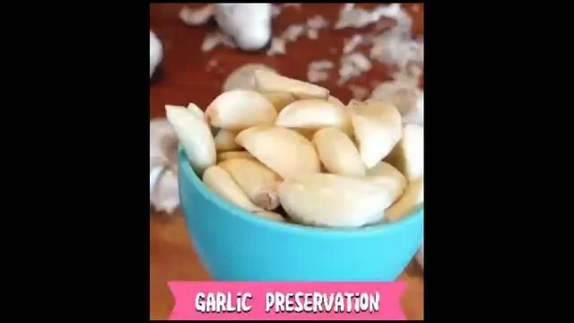 How the Amish Preserve Garlic  For 1 Year Without Spoilage! #shorts