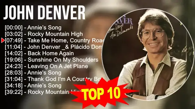 j.o.h.n d.e.n.v.e.r Greatest Hits ~ Top 100 Artists To Listen in 2023