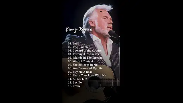 Kenny Rogers - The Best Singer Classic Country Songs Of All Time - Greatest Hits Old Country songs