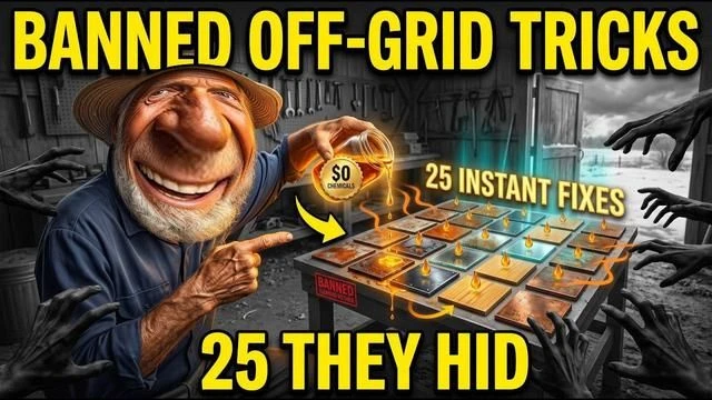 Eli Yoder ~ 25 ''Illegal'' Off-Grid Tricks the Amish Still Use That Big Utilities Buried